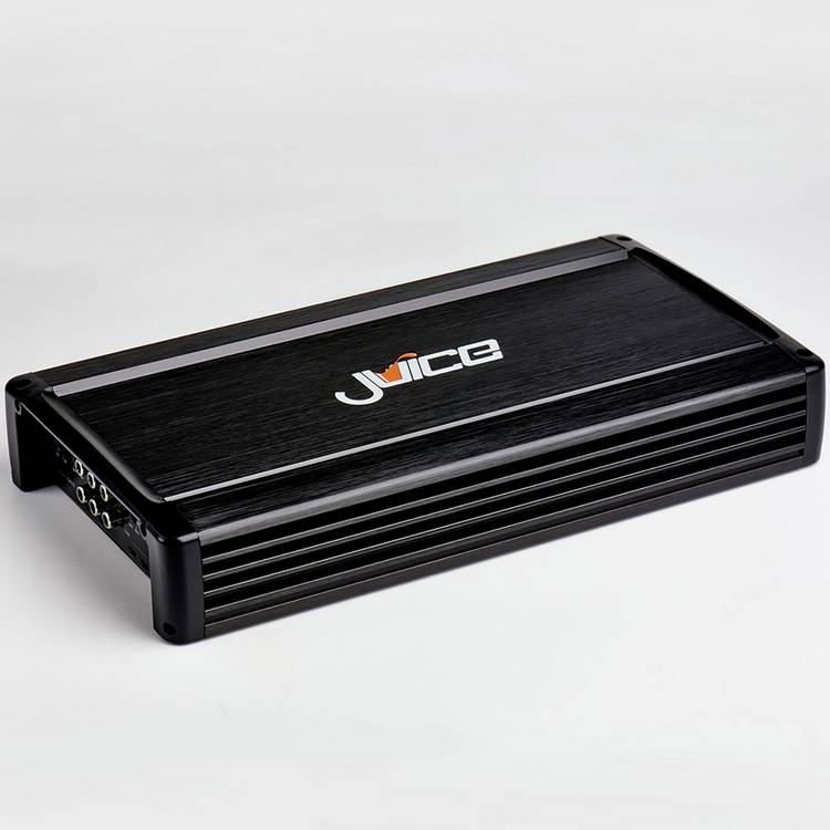 Juice JA1504 car amplifier with adjustable filters, imported from the UK
