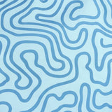 Habitat Squiggle blue and white kids bedding set single (British brand)