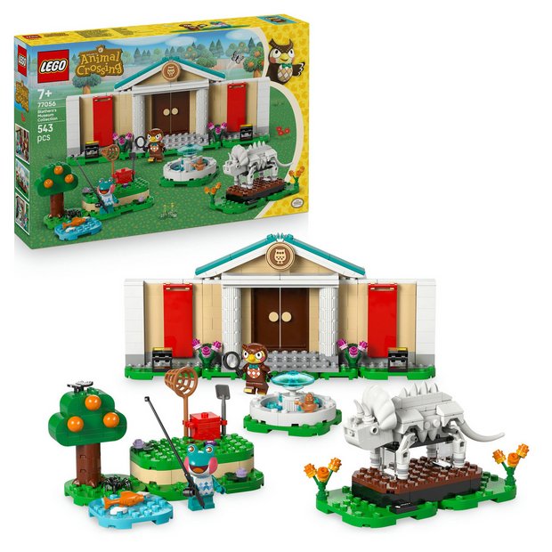 LEGO Animal Crossing Blathers's Museum Collection building set 543 pieces, imported from the UK
