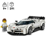 LEGO Speed Champions Bugatti Centodiechi building set 291 pieces, UK version