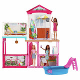 Argos Barbie Estate Dolls House and 3 Dolls- Buy online at McGrocer
