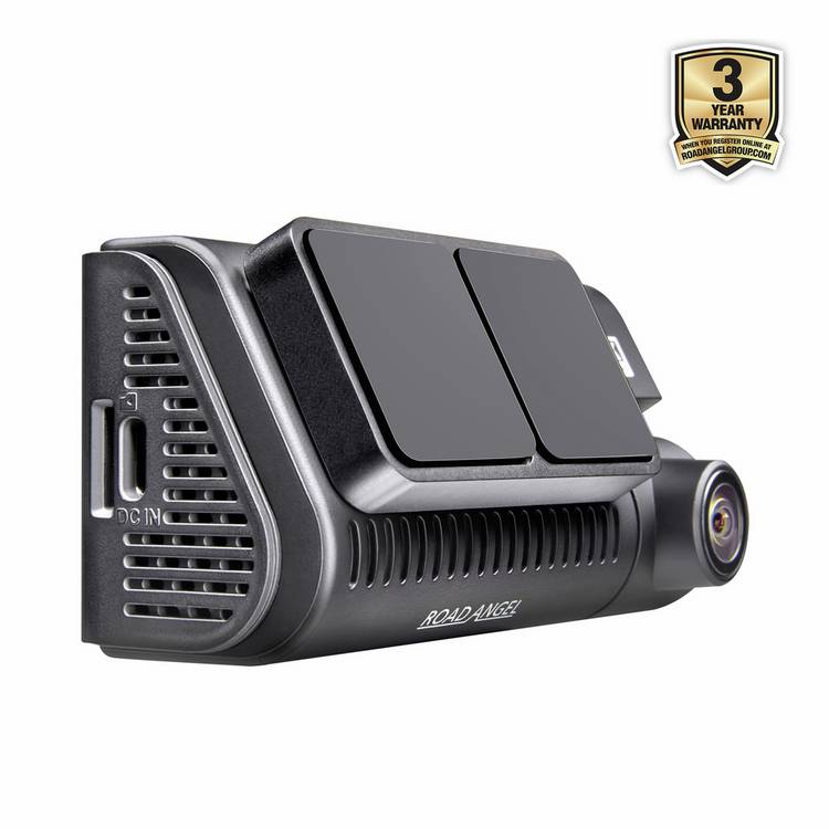 Road Angel Halo Guardian 2K LCD dual dash cam, UK version