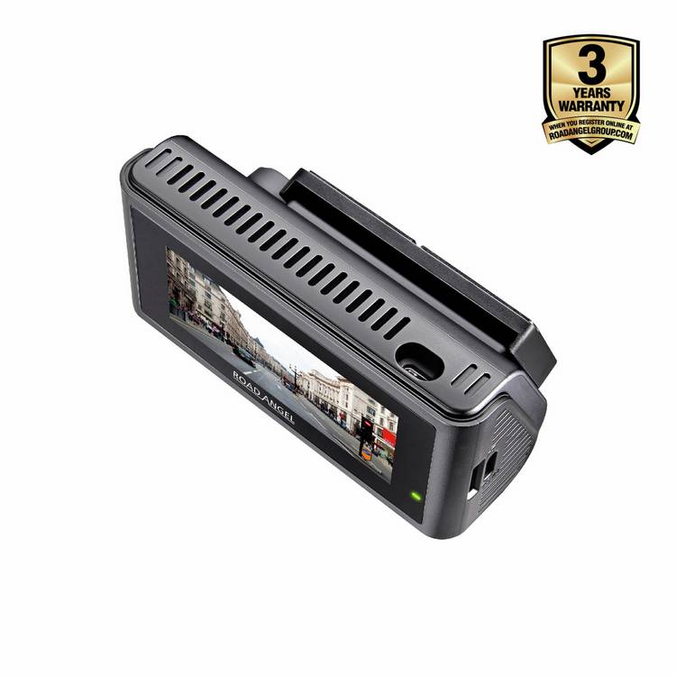 Road Angel Halo Guardian 2K LCD dual dash cam, UK version