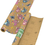 Eco Nature Disney Stitch wrapping paper two rolls - British product