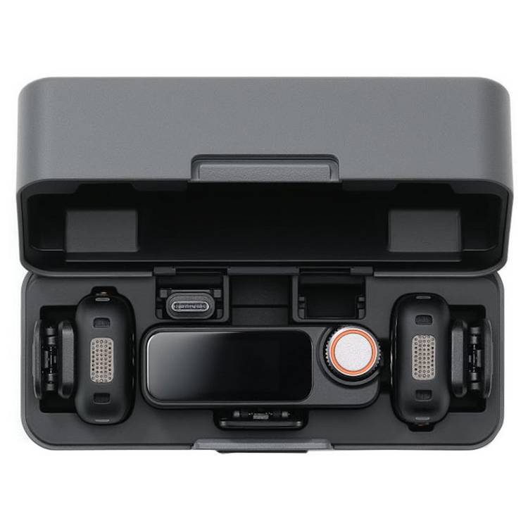 DJI Mic 3 wireless microphone kit with charging case - British product