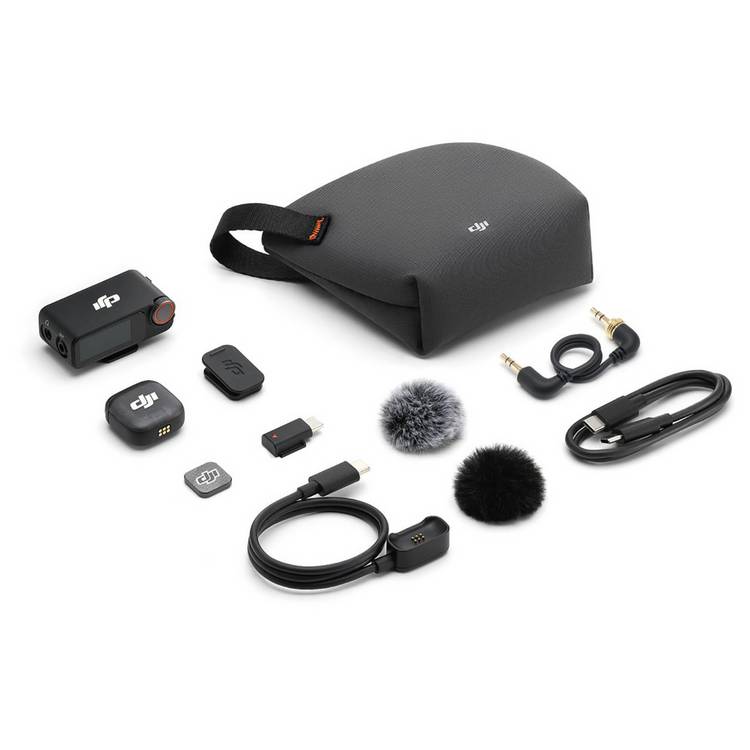 DJI Mic 3 wireless kit 1TX 1RX charging case (British brand)