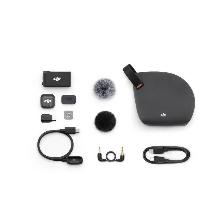 DJI Mic 3 wireless kit 1TX 1RX charging case (British brand)