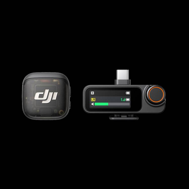 DJI Mic 3 wireless kit 1TX 1RX charging case (British brand)