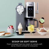 Ninja CREAMi Scoop & Swirl ice cream maker (British brand)