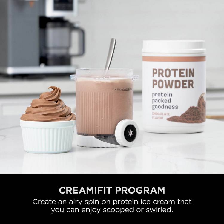 Ninja CREAMi Scoop & Swirl ice cream maker (British brand)