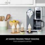 Ninja CREAMi Scoop & Swirl ice cream maker (British brand)