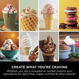 Ninja CREAMi Scoop & Swirl ice cream maker (British brand)