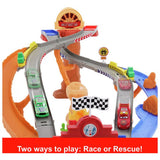 Mattel Disney Cars Radiator Springs raceway playset large, imported from the UK