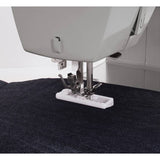 Singer 4411AR heavy duty sewing machine in grey, imported from the UK