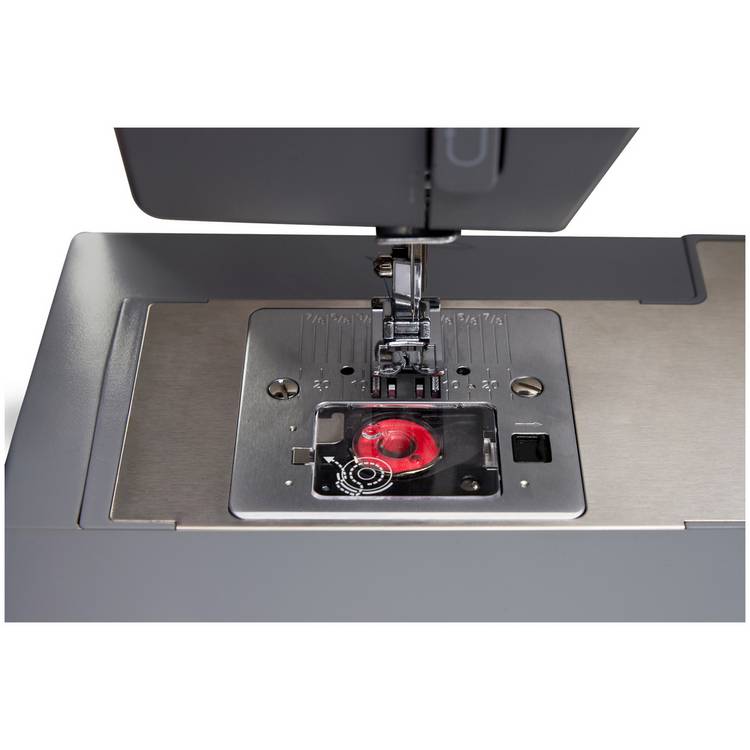 Singer 4411AR heavy duty sewing machine in grey, imported from the UK