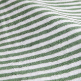 Yard forest green stripe bath towel 130x70cm - British product