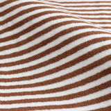 Yard Hebden Stripe brown bath towel 70x130cm, imported from the UK