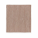 Yard Hebden brown stripe bath sheet 150x100cm, UK version