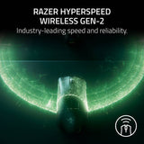 Razer DeathAdder V4 Pro wireless gaming mouse black, UK version