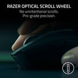 Razer DeathAdder V4 Pro wireless gaming mouse black, UK version