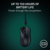 Razer DeathAdder V4 Pro wireless gaming mouse black, UK version