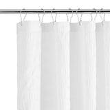 Habitat white seersucker shower curtain 180x180cm, UK version