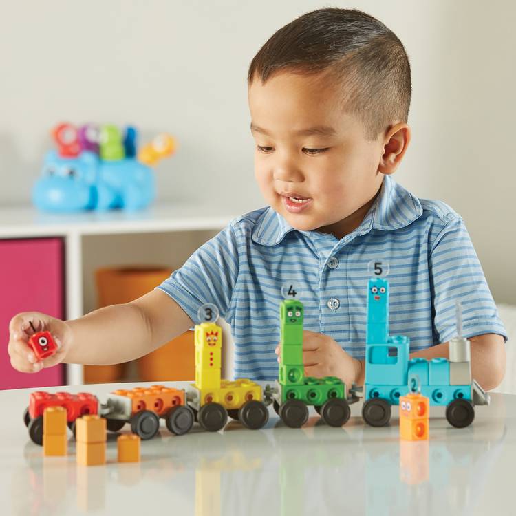 Learning Resources Numberblocks Express Train Activity Set MathLink Cubes, imported from the UK