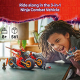 LEGO NINJAGO Ninja Combat Vehicle building toy set 561 pieces, UK version