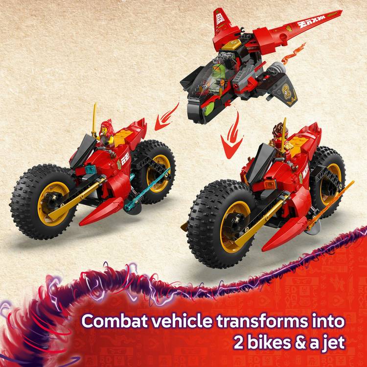 LEGO NINJAGO Ninja Combat Vehicle building toy set 561 pieces, UK version