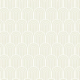 Hoopla Walls Retro Arch Cream wallpaper 50cm x 10m, UK version