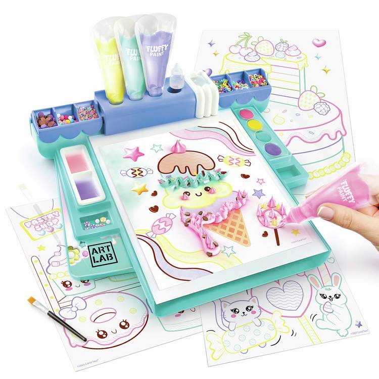 Art Lab Fluffy Paint Studio craft set - British product