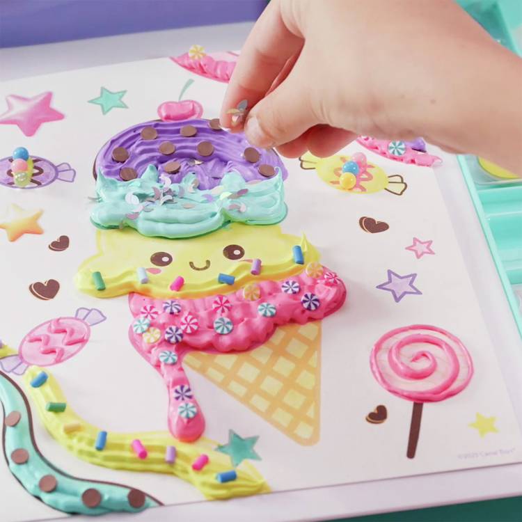 Art Lab Fluffy Paint Studio craft set - British product