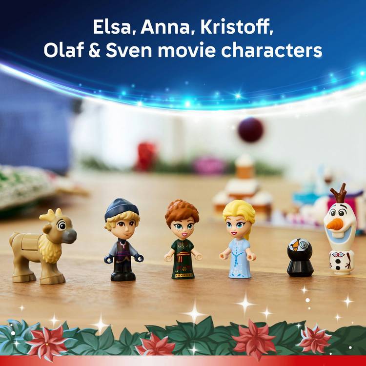 LEGO Disney Frozen Advent Calendar 2025 toy, imported from the UK