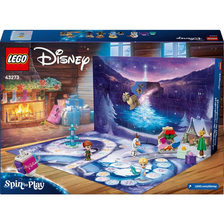 LEGO Disney Frozen Advent Calendar 2025 toy, imported from the UK