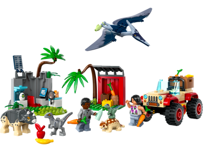 LEGO Jurassic World Baby Dinosaur Rescue Center 139 Piece Building Set