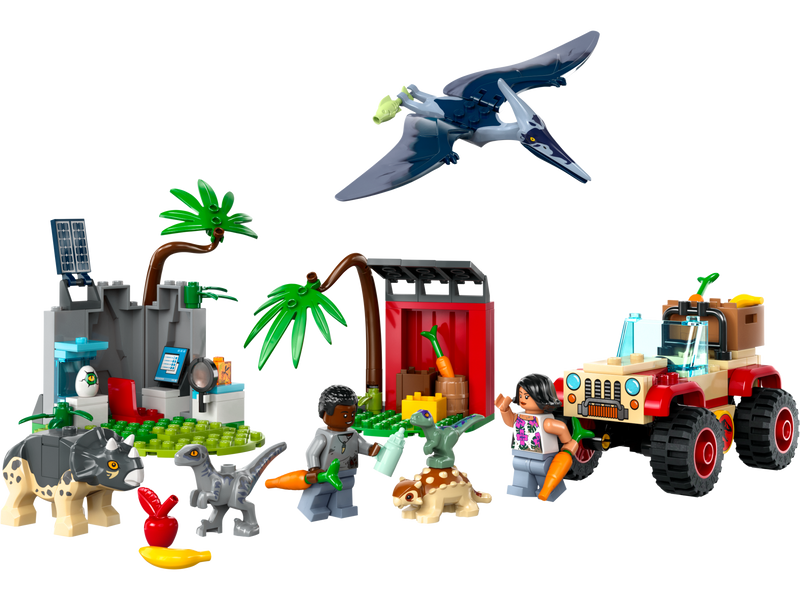 LEGO Jurassic World Baby Dinosaur Rescue Center 139 piece set - British product