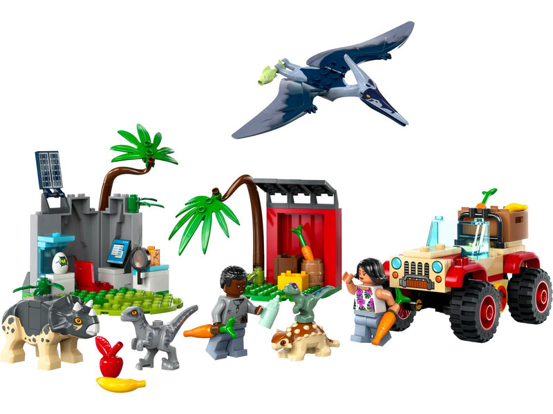 LEGO Jurassic World Baby Dinosaur Rescue Center 139 piece set - British product