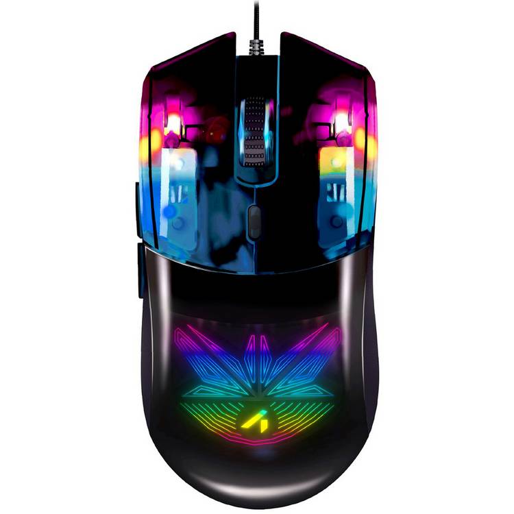 STEALTH 3D Light-Up wired gaming mouse - British product