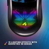 STEALTH 3D Light-Up wired gaming mouse - British product