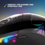 STEALTH 3D Light-Up wired gaming mouse - British product