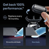 Braun 64B replacement shaver head - British product