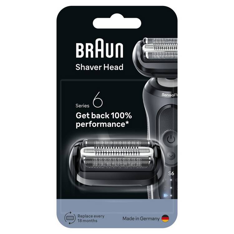 Braun 64B replacement shaver head - British product