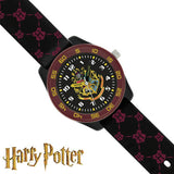 Warner Brothers Harry Potter watch black dial Hogwarts emblem 32mm (British brand)