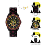 Warner Brothers Harry Potter watch black dial Hogwarts emblem 32mm (British brand)