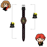 Warner Brothers Harry Potter watch black dial Hogwarts emblem 32mm (British brand)