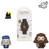 Warner Brothers Harry Potter watch black dial Hogwarts emblem 32mm (British brand)
