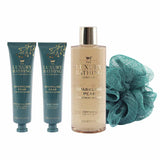The Luxury Bathing Company Sparkling Pear gift set, imported from the UK