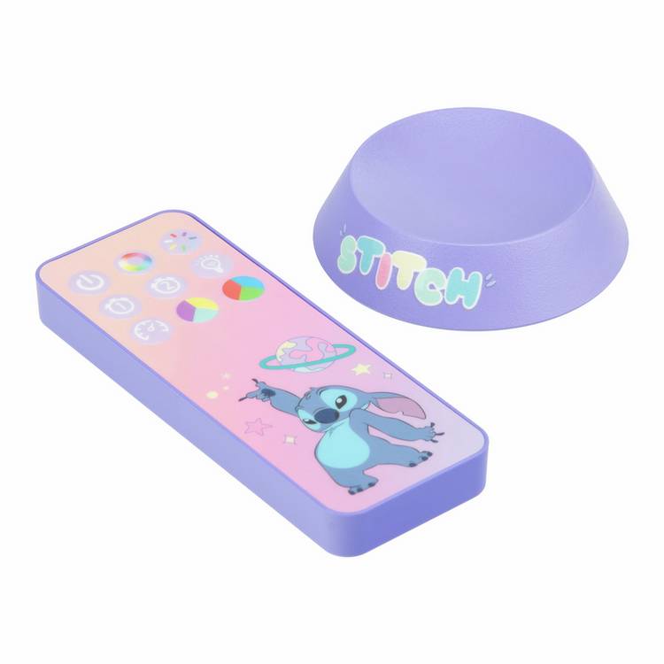 Stitch Galaxy Projection Light purple 14cm - British product
