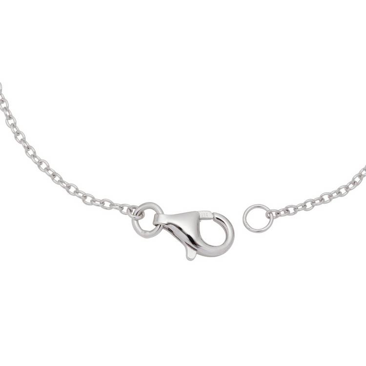 Moon & Back sterling silver Mum charm bracelet (British brand)
