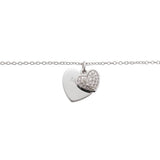 Moon & Back sterling silver Mum charm bracelet (British brand)